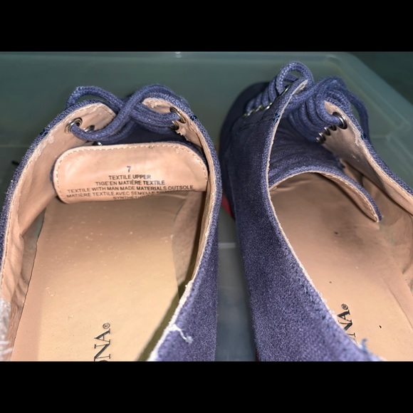 Men canvas Oxford shoes - Picture 6 of 6